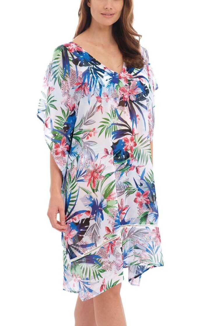 Fantasie Santa Catalina Kaftan - Blue Depths - S - 10