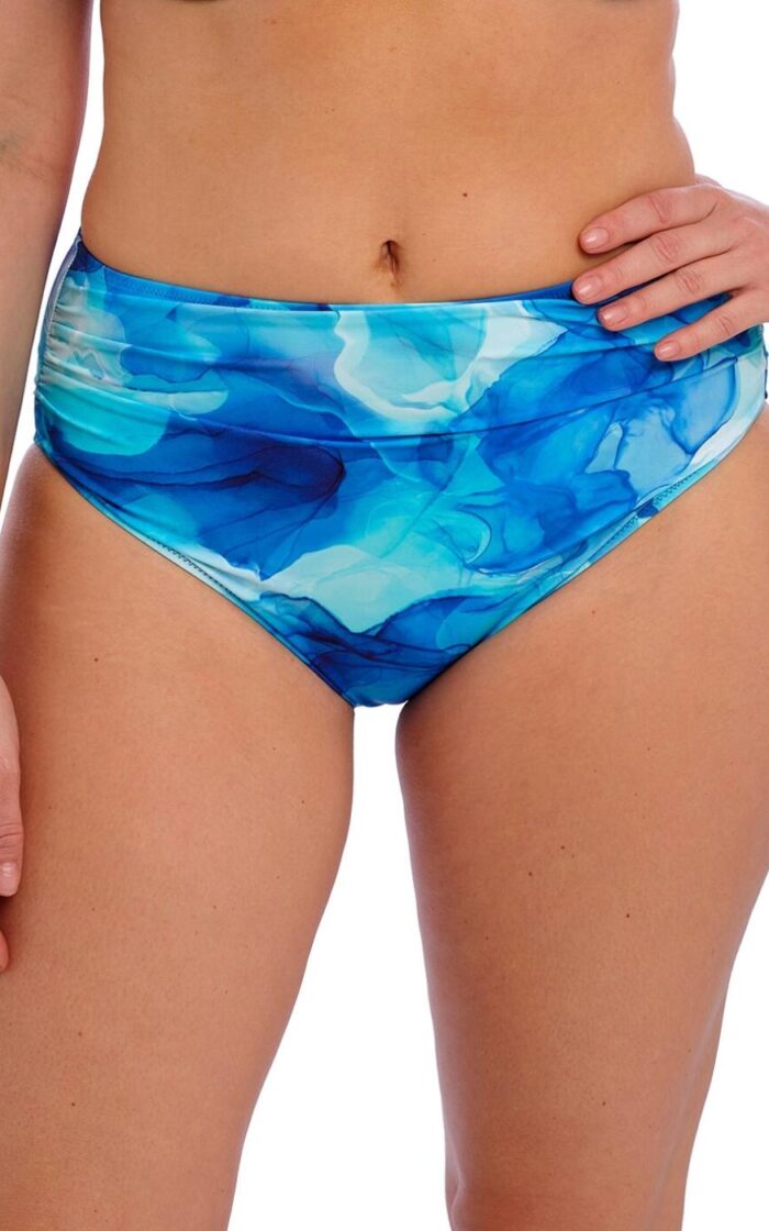 Fantasie Saunton Sands Full Bikini Brief - Dazzling Blue - S - 10
