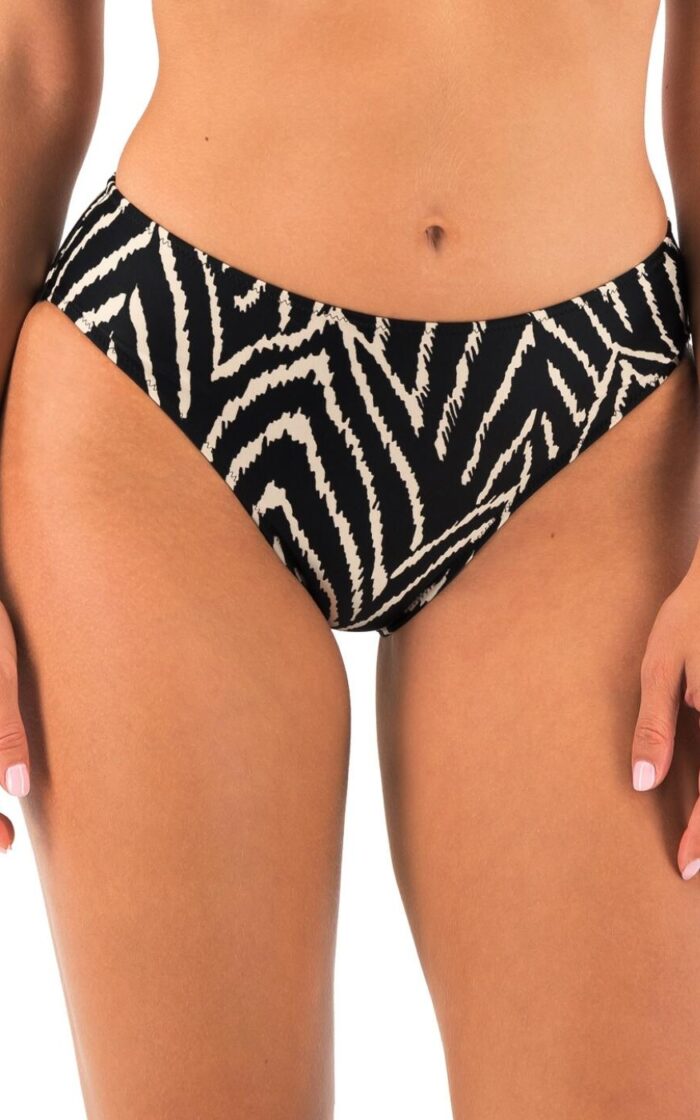 Fantasie Silhouette Island Mid Rise Bikini Brief - Monochrome - S - 10