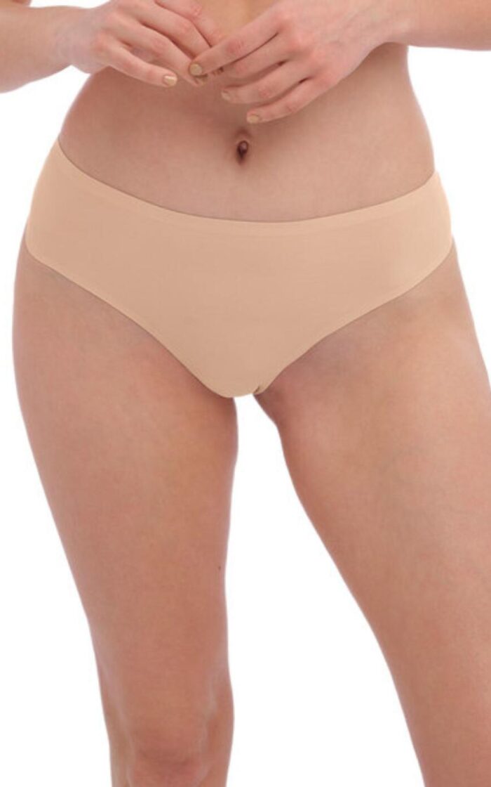 Fantasie Smoothease Invisible Thong - Natural Beige - One Size