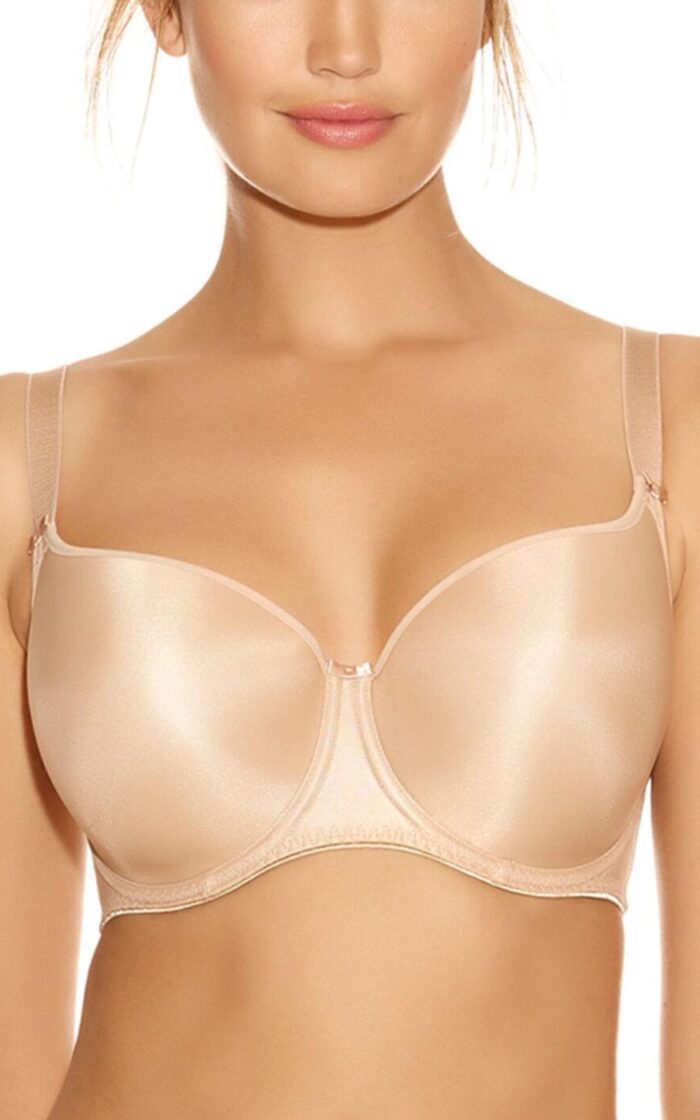 Fantasie Smoothing Moulded T Shirt Bra - Nude - 30H