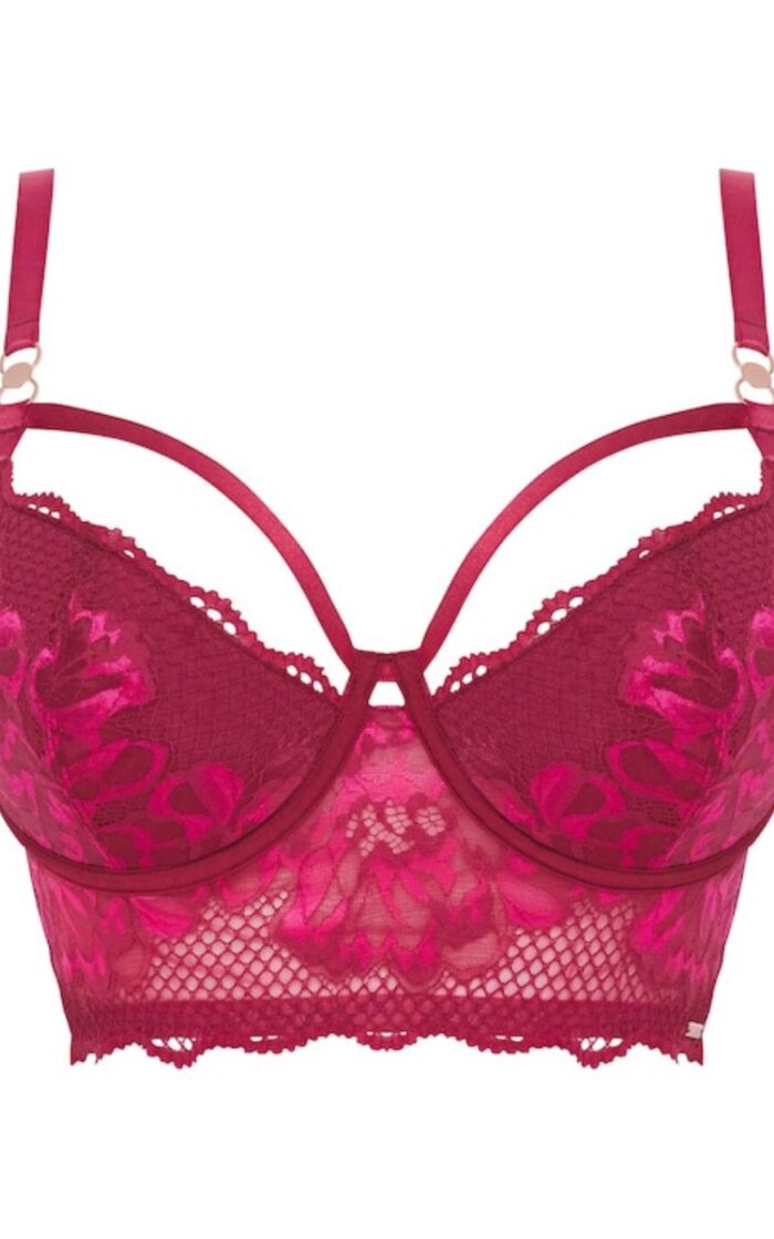 Figleaves Amore Balcony Bra - Wine - 36F