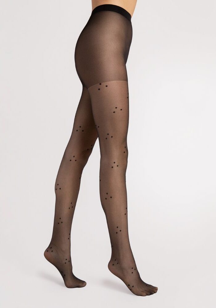 Fiore Charlene 15 Polka Dot Tights