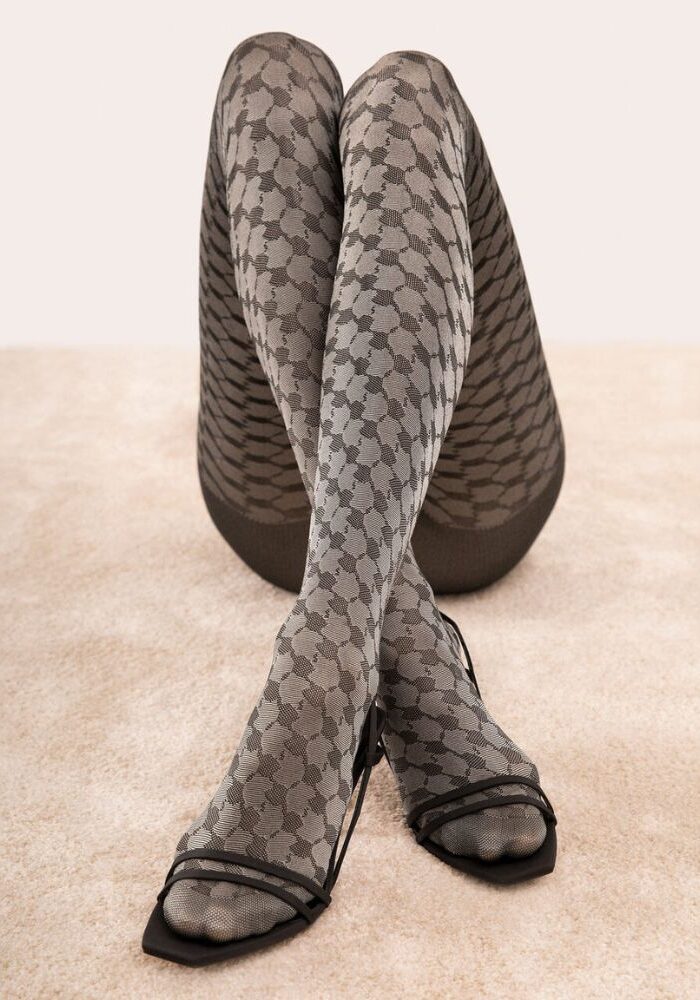 Fiore French 30 Pattern Tights