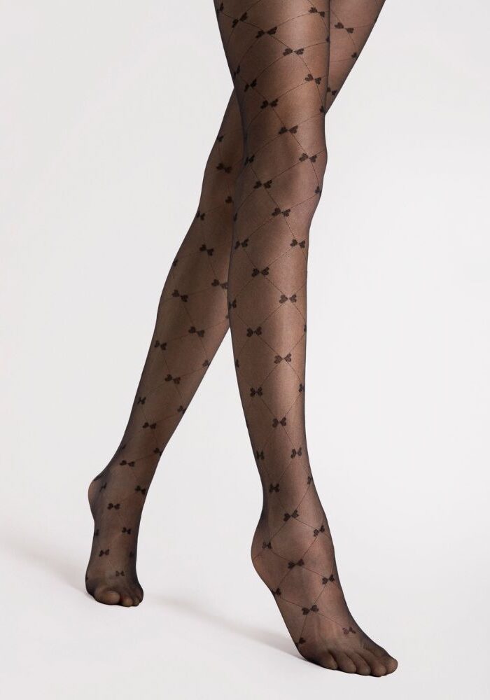 Fiore Ribbon 20 Fashion Tights
