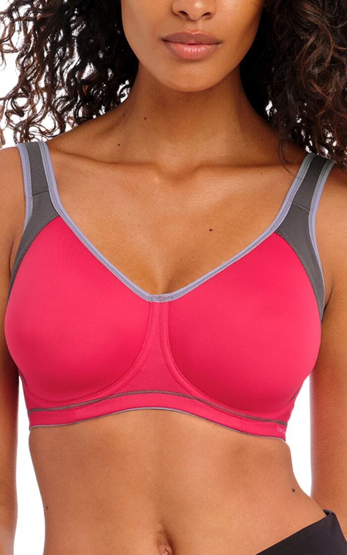 Freya Active Sonic Moulded Sports Bra - Hot Crimson - 30GG