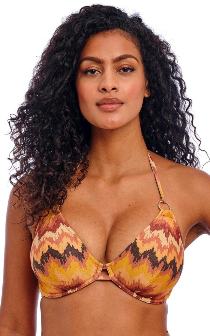 Freya Arizona Wave Halter Bikini Top - Horizon - 30E