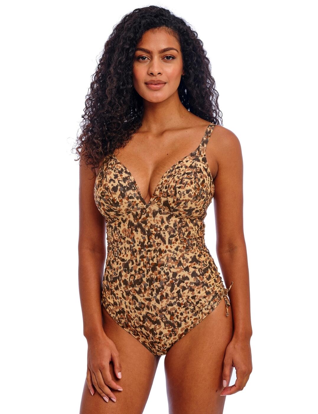 Freya Arizona Wave Non Wired Swimsuit - Dune - 34F