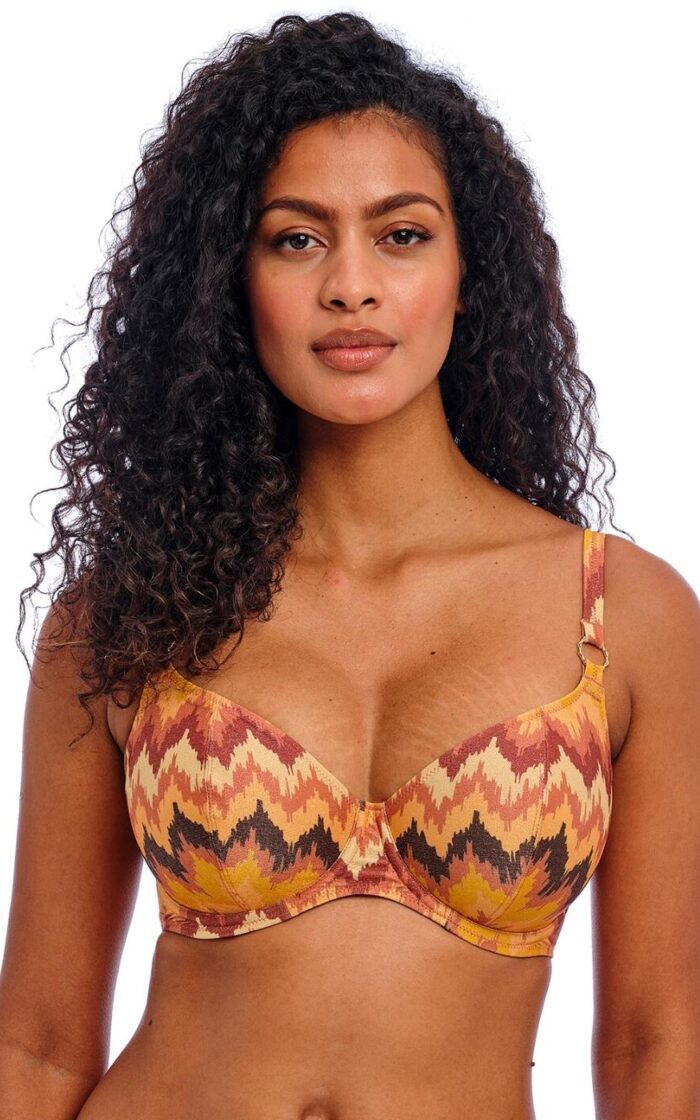 Freya Arizona Wave Plunge Bikini Top - Horizon - 28FF