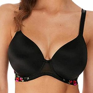 Freya Awakening Underwired Demi Plunge Bra - Black - 32B