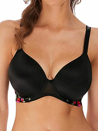 Freya Awakening Underwired Demi Plunge Bra - Black - 32B