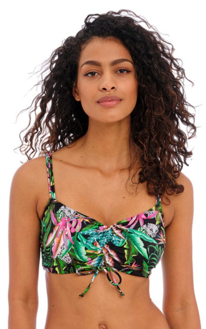 Freya Cala Selva Bralette Bikini Top - Jungle - 32DD