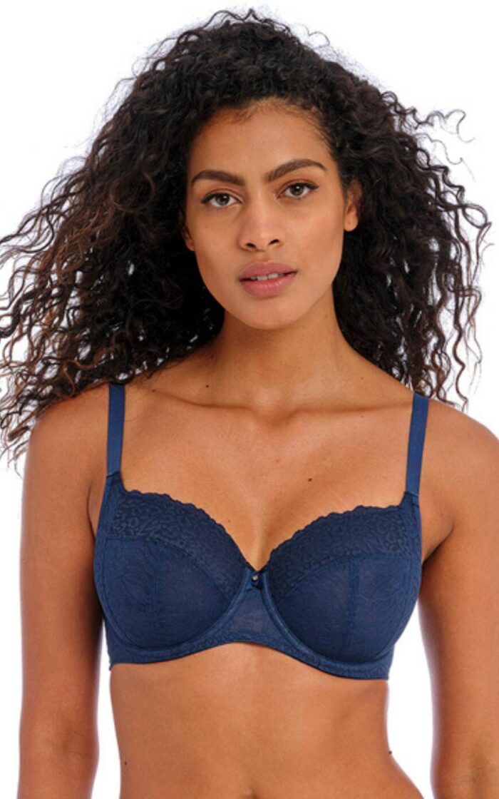 Freya Catwalk Side Support Bra - Midnight - 28DD