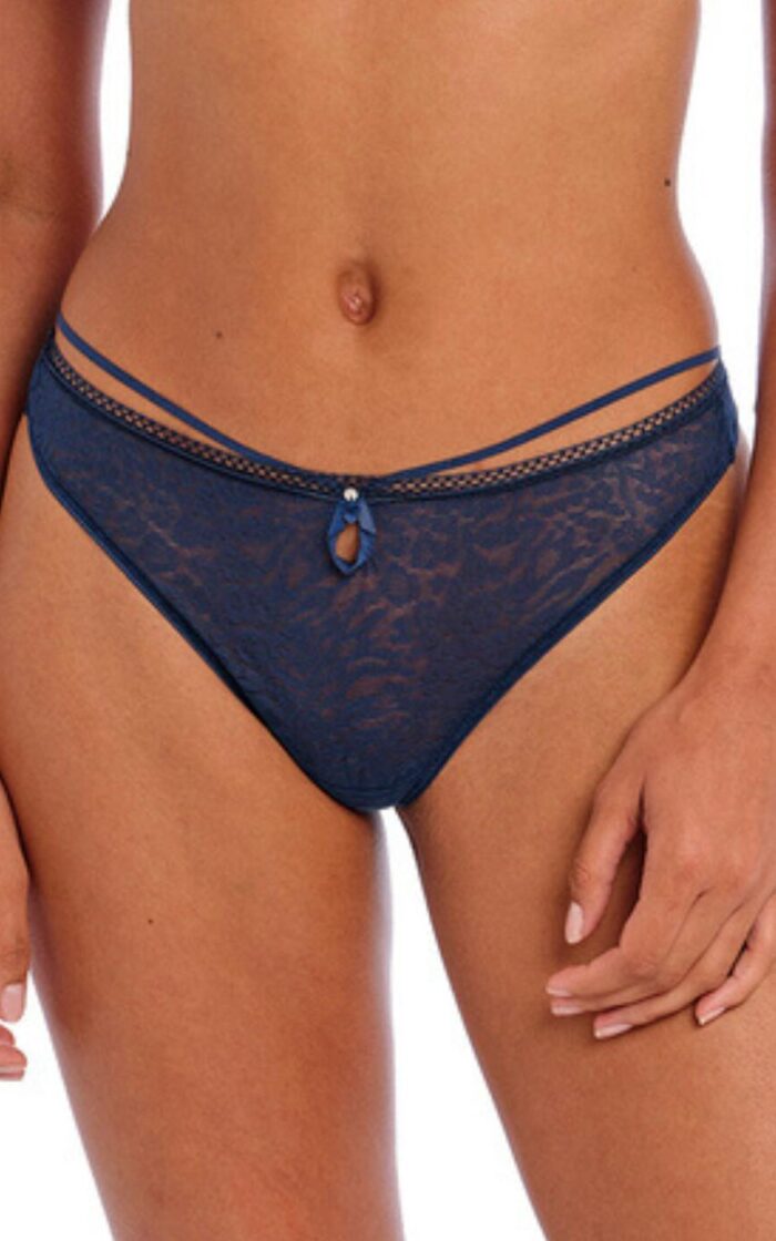 Freya Catwalk Thong - Midnight - M - 12