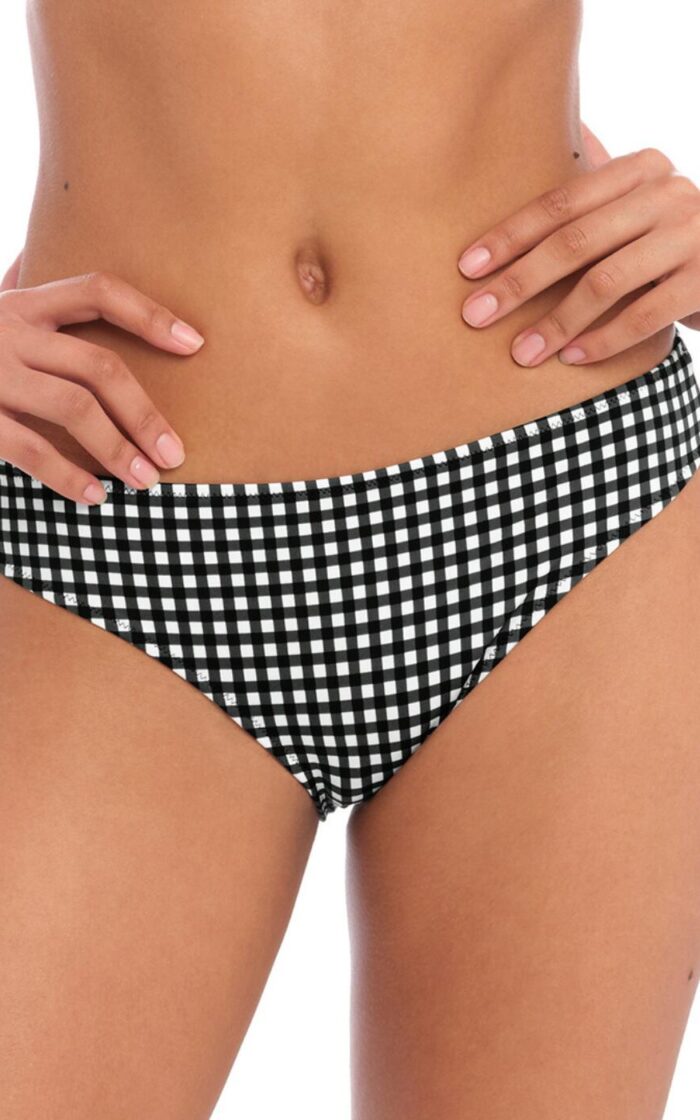 Freya Check In Bikini Brief - Monochrome - S - 10