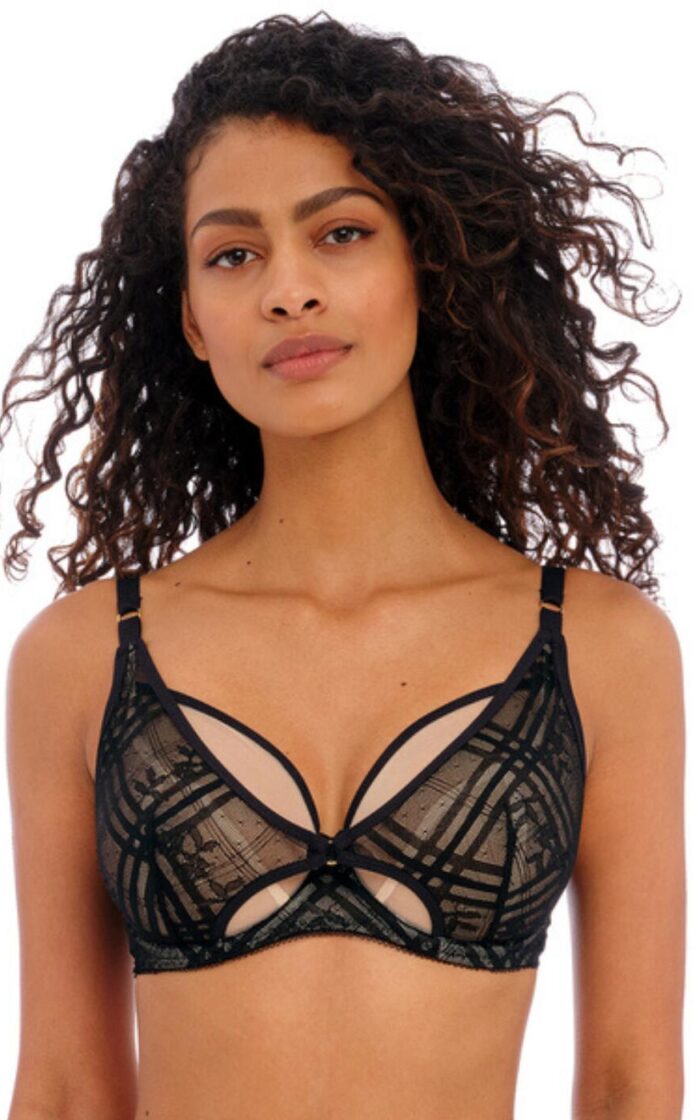 Freya Fatale High Apex Bra - Noir - 28E
