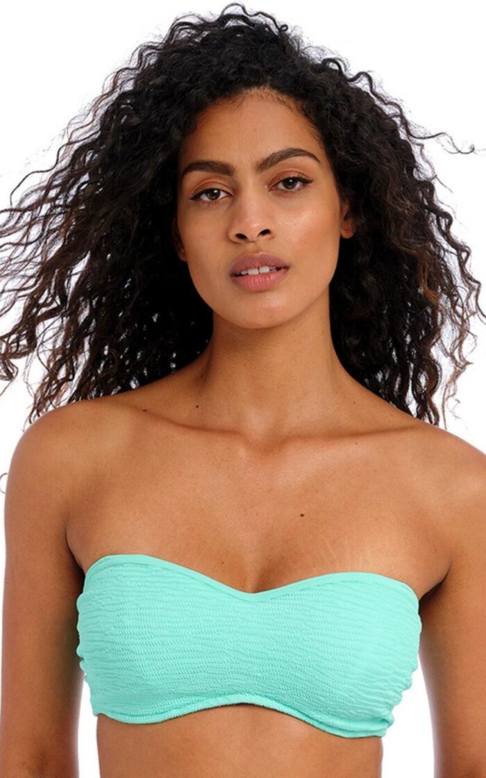 Freya Ibiza Waves Bandeau Bikini Top - Frozen - 30D