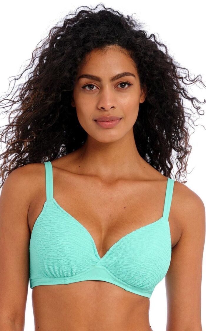 Freya Ibiza Waves Plunge Bikini Top - Frozen - 30D