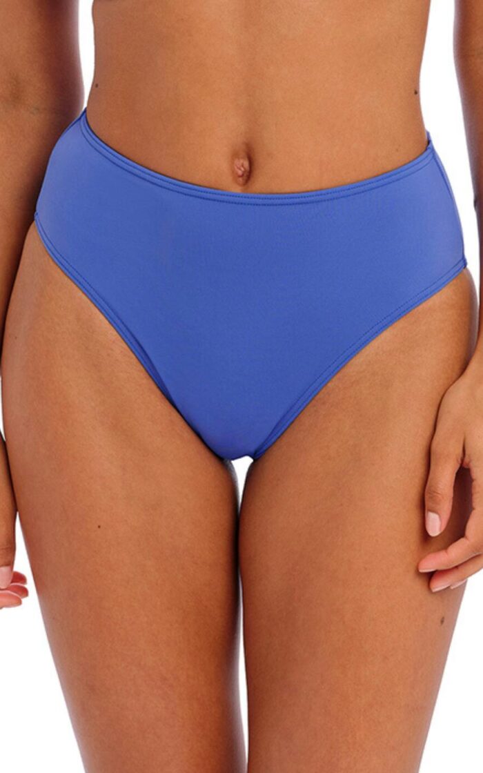 Freya Jewel Cove High Waist Bikini Brief - Plain Azure - S - 10