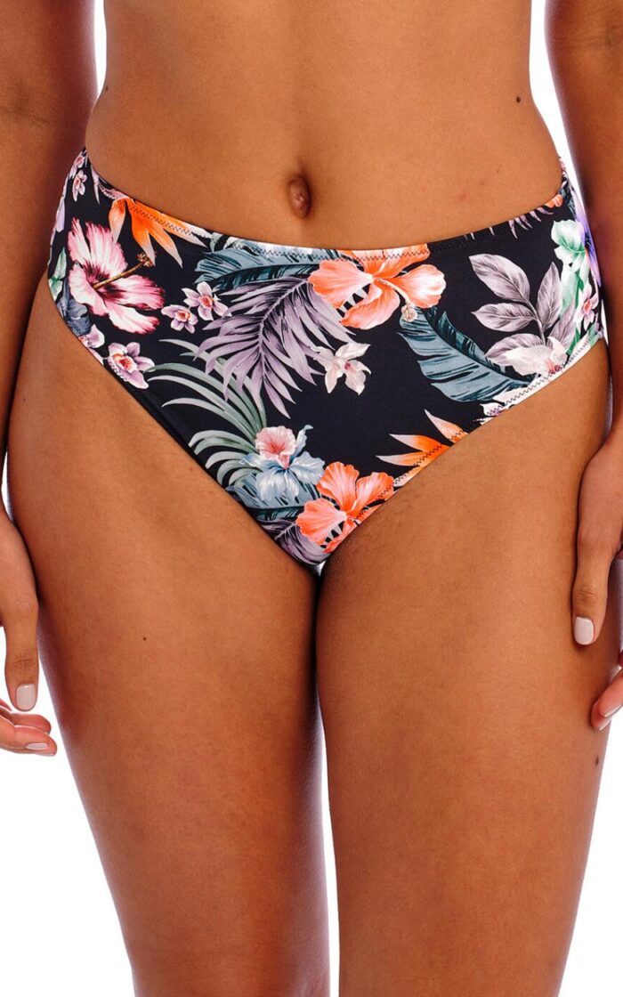 Freya Kamala Bay High Waist Bikini Brief - Midnight - XS - 8