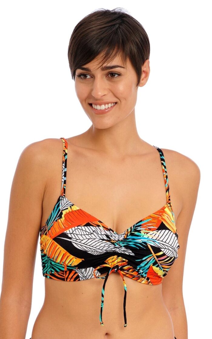 Freya Samba Nights Bralette Bikini Top - Multi - 32D