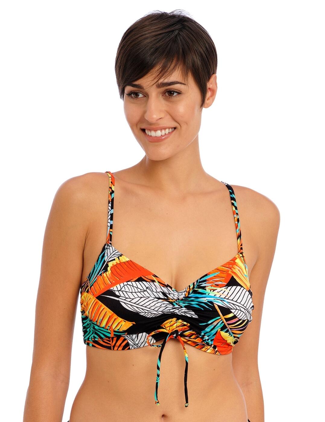 Freya Samba Nights Bralette Bikini Top - Multi - 32D