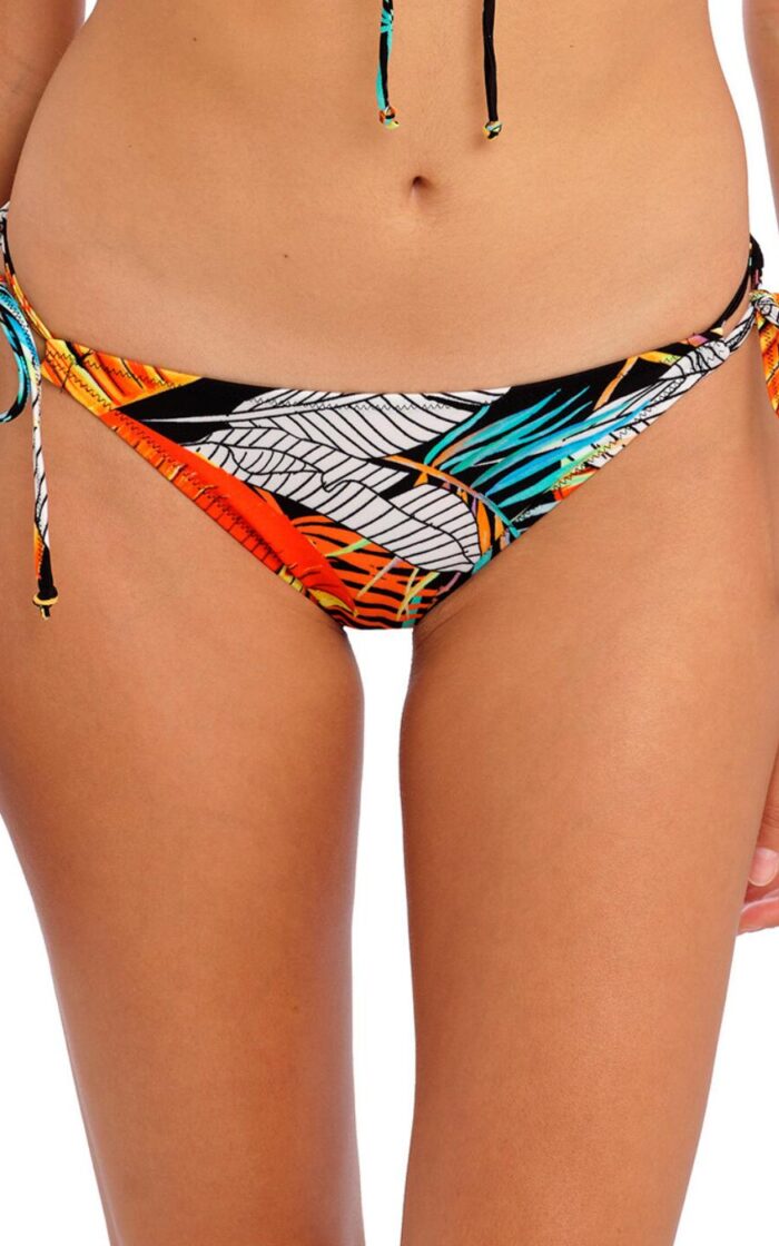 Freya Samba Nights Tie Side Bikini Brief - Multi - S - 10