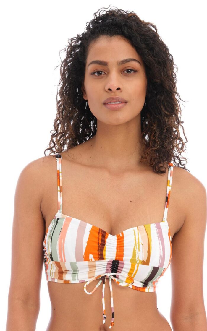 Freya Shell Island Bralette Bikini Top - Multi - 36D