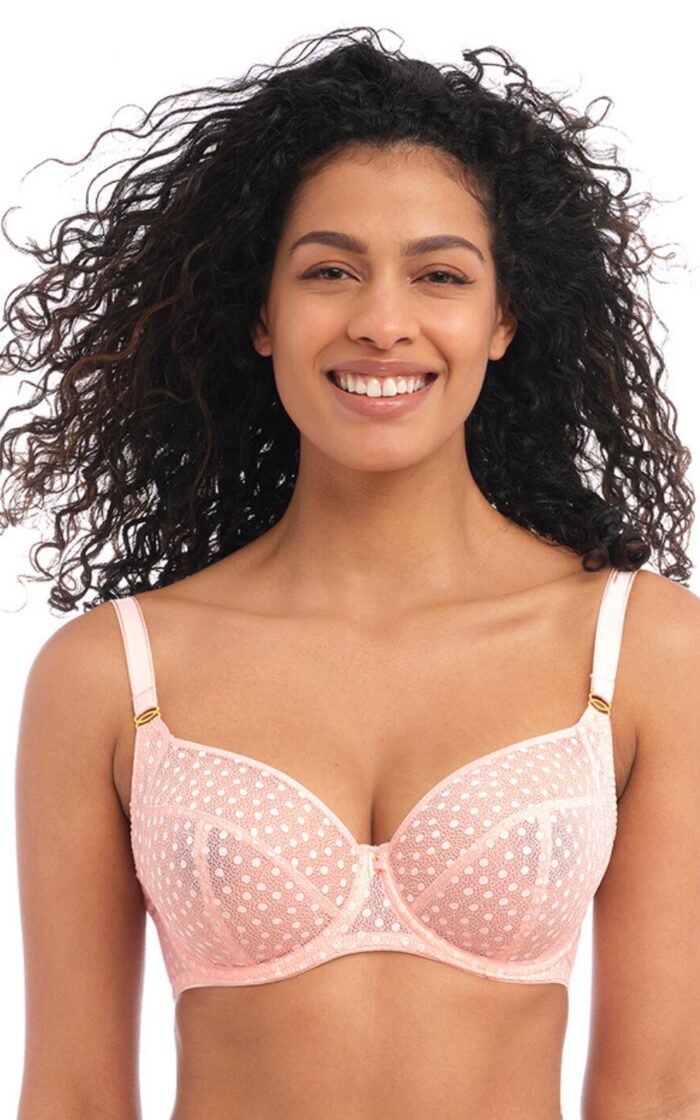 Freya Starlight Side Support Bra - Rosewater - 28G