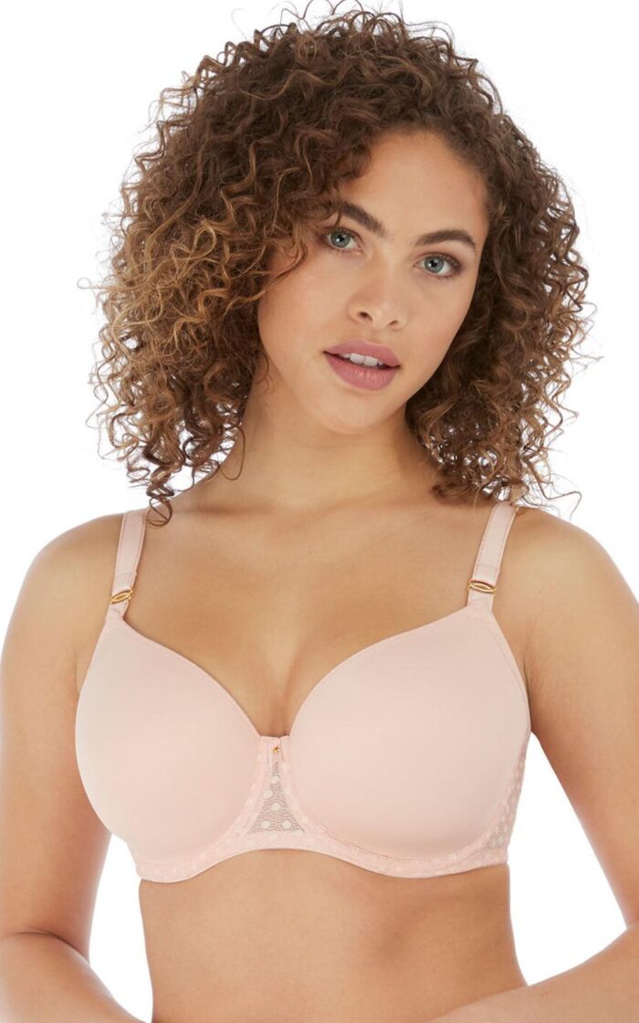 Freya Starlight T Shirt Bra - Rosewater - 28D