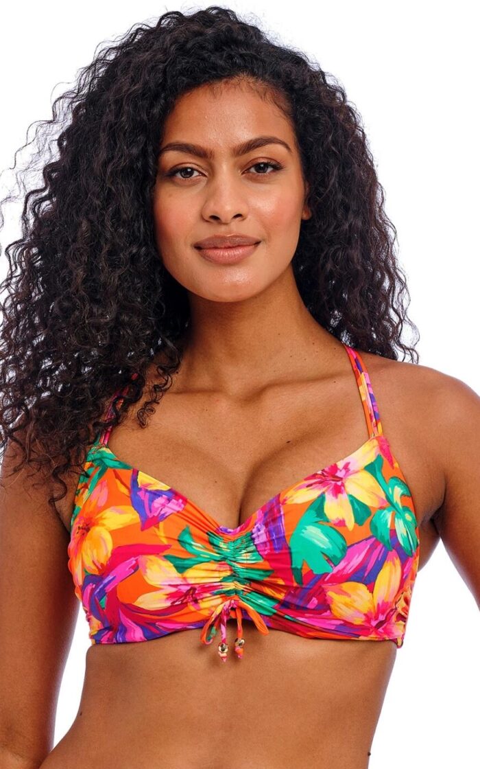 Freya Sun Haze Bralette Bikini Top - Mandarin - 30E