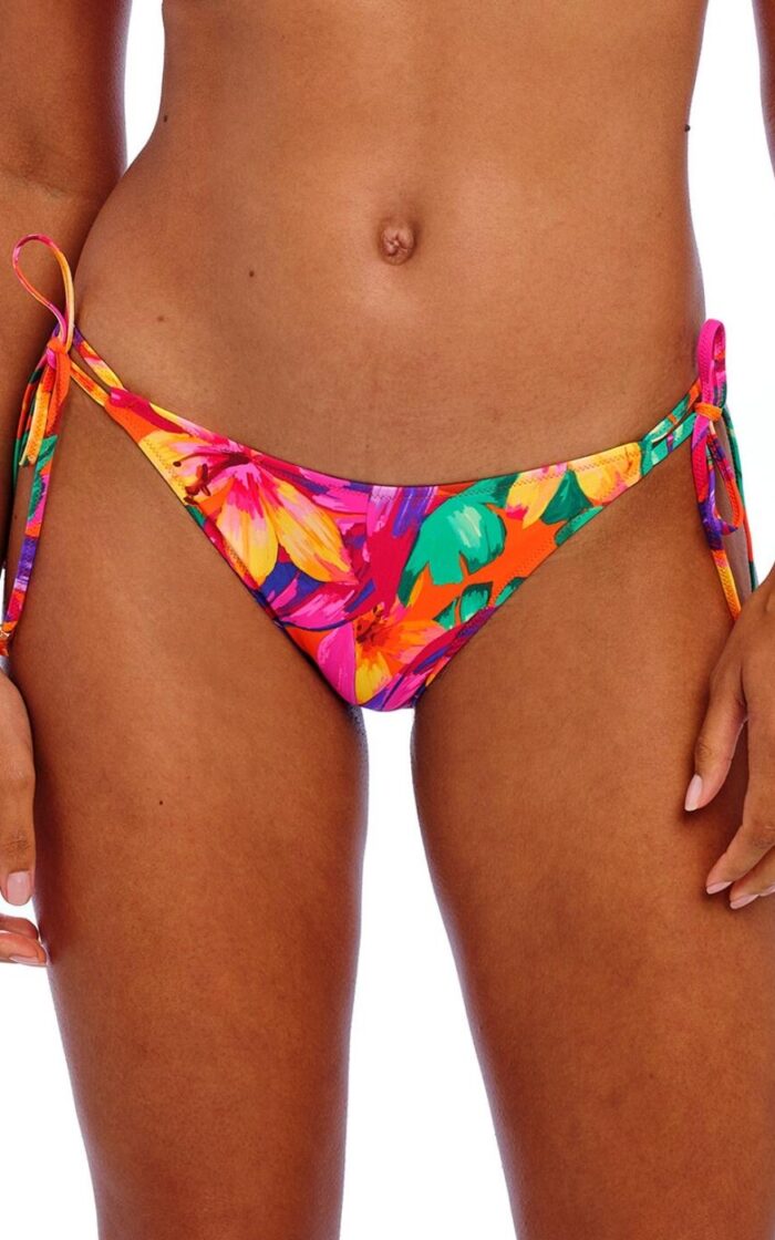 Freya Sun Haze Tie Side Bikini Brief - Mandarin - L - 14