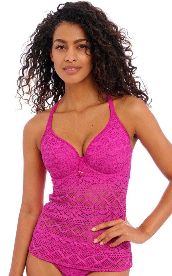 Freya Sundance Tankini Top - Orchid - 38DD