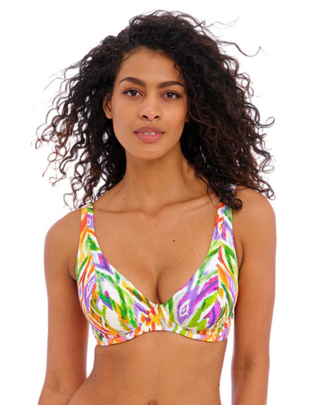 Freya Tusan Beach High Apex Bikini Top - Multi - 30D