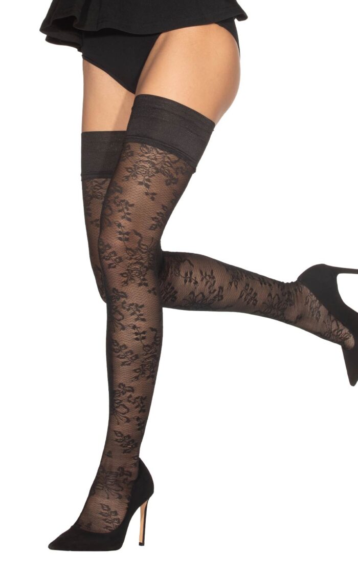 GIOVANNA Italian Lace Thigh Highs