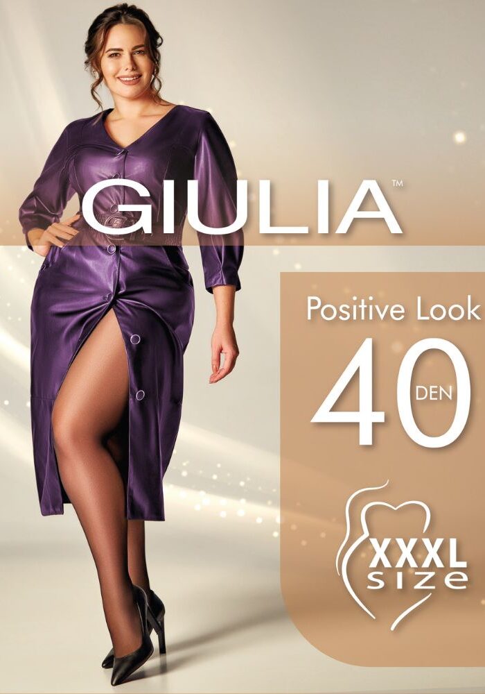 Giulia Positive Look 40 Plus Size Tights
