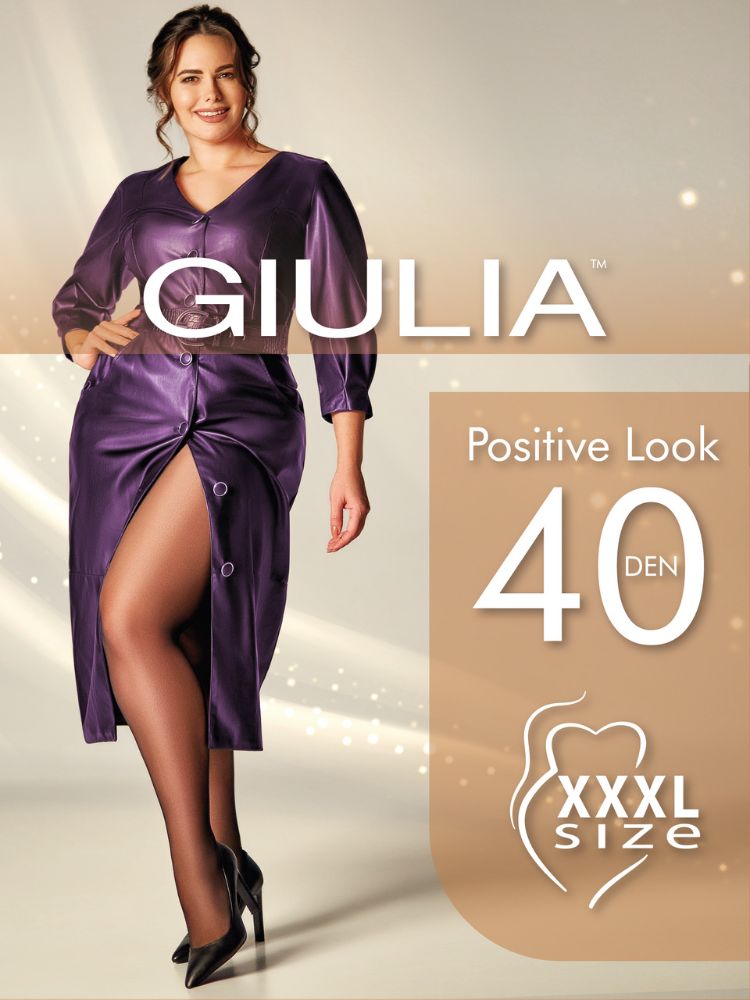 Giulia Positive Look 40 Plus Size Tights