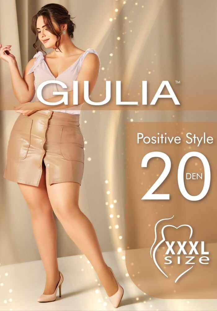 Giulia Positive Style 20 Plus Size Tights