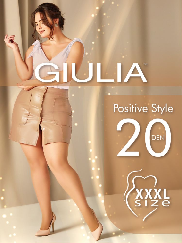 Giulia Positive Style 20 Plus Size Tights