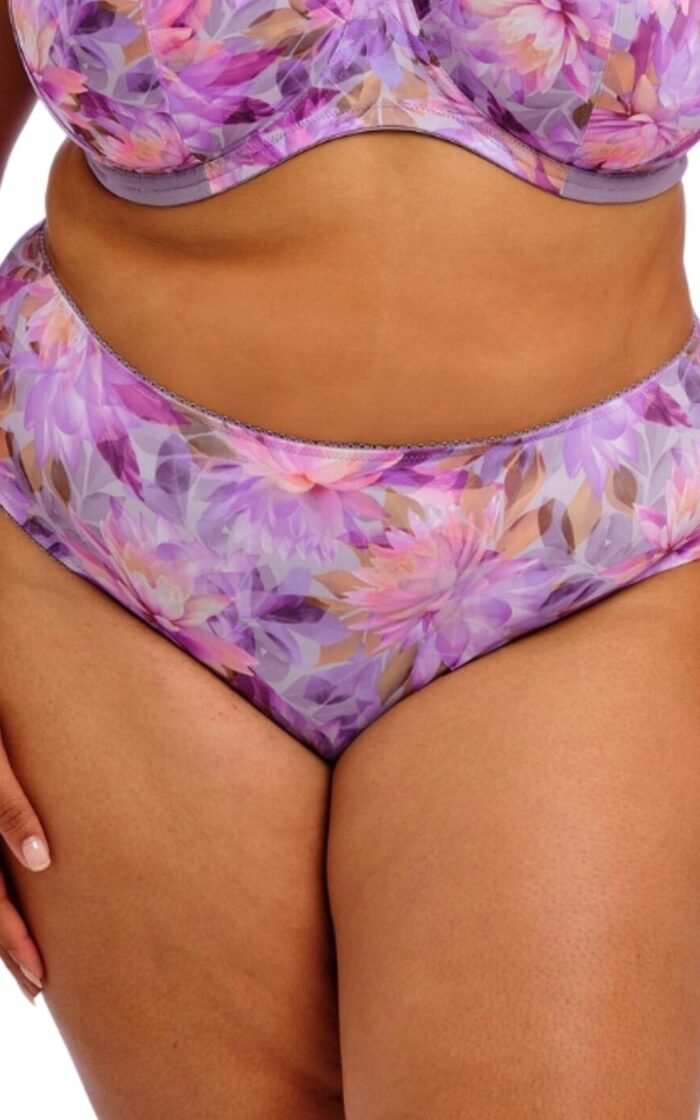 Goddess Kayla High Waist Brief - Lotus - M - 12