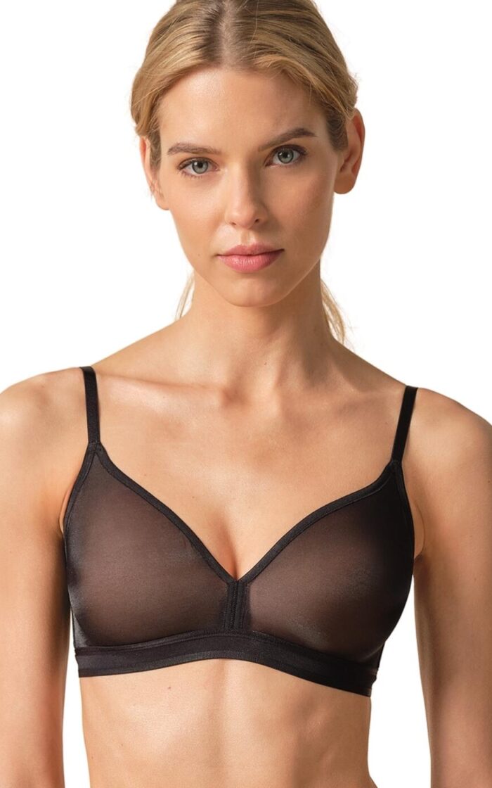 Gossard Glossies Non Wired Bralette - Black - 30DD