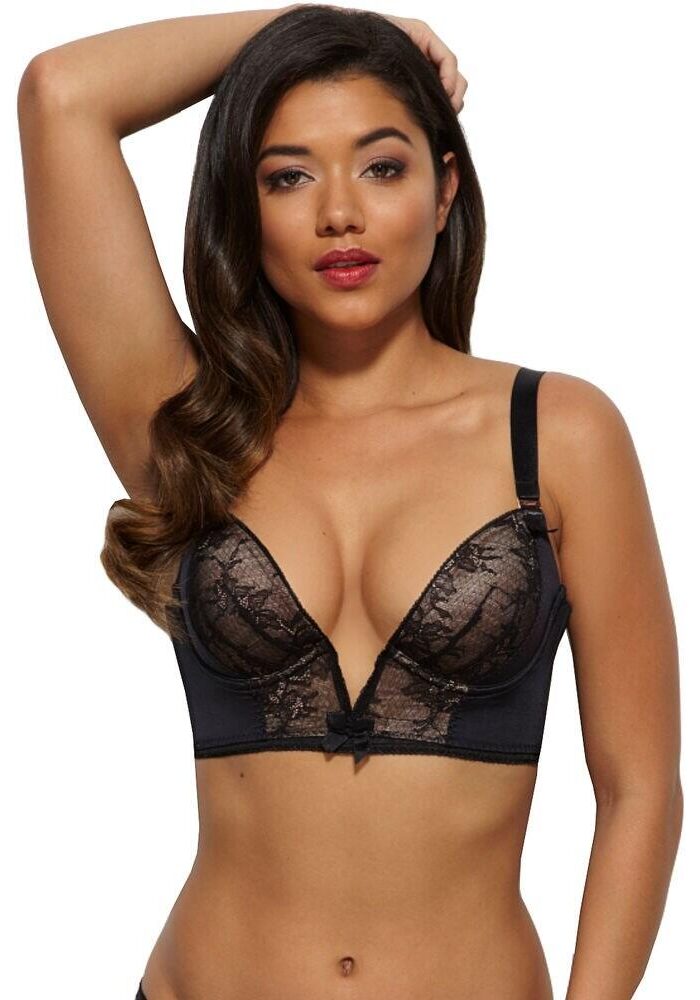 Gossard Retrolution Staylo Plunge Bra - Black