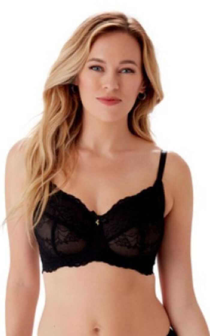 Gossard Superboost Lace Bralette - Black - 30D