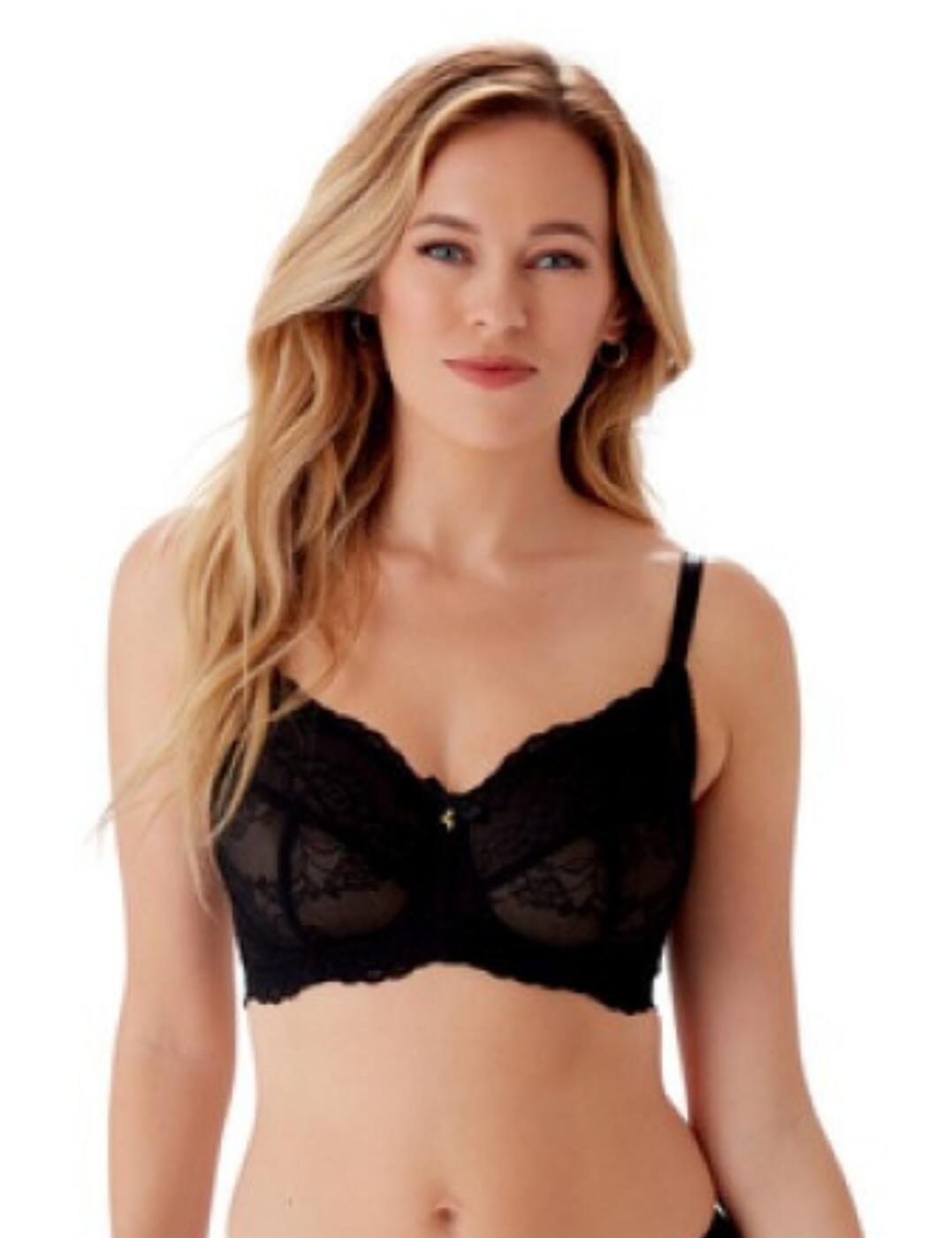 Gossard Superboost Lace Bralette - Black - 30D
