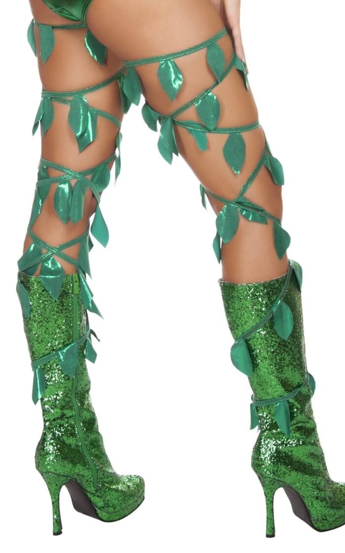Green Leaf Thigh Wraps