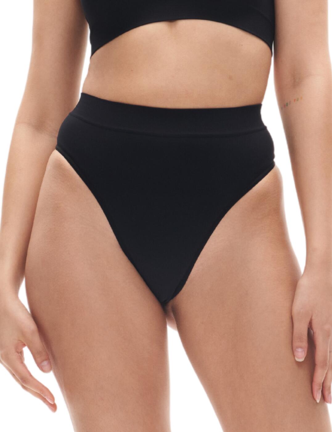 Heist Softskin The Thong - Black - 1XL - (16-18)