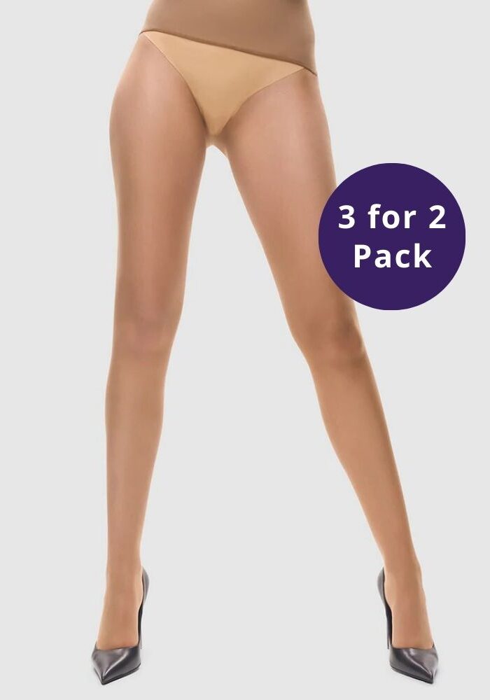 Heist The Nude Sheer Tights 3 for 2 Pack