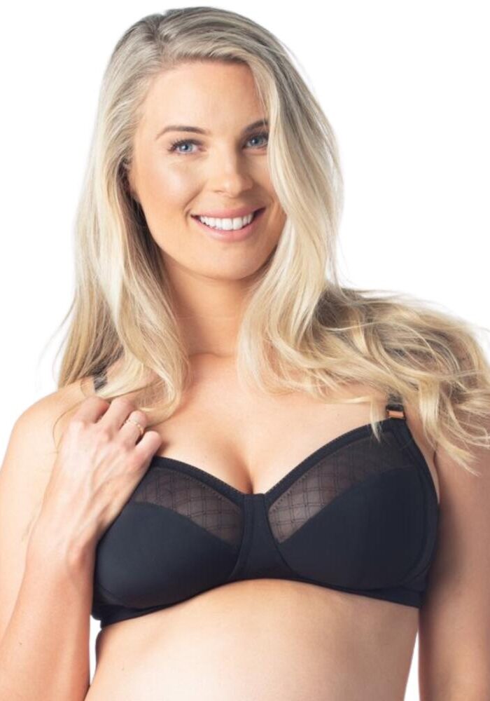 Hotmilk Lunar Eclipse Nursing Bra - Black - 40FF