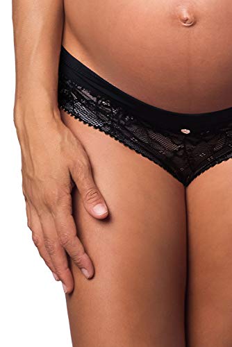 Hotmilk Show Off Bikini Style Maternity Brief - Black - M - 12