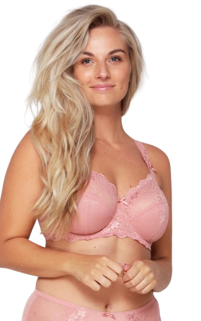 Lingadore Basic Collection Full Coverage Lace Bra - Black - 34B